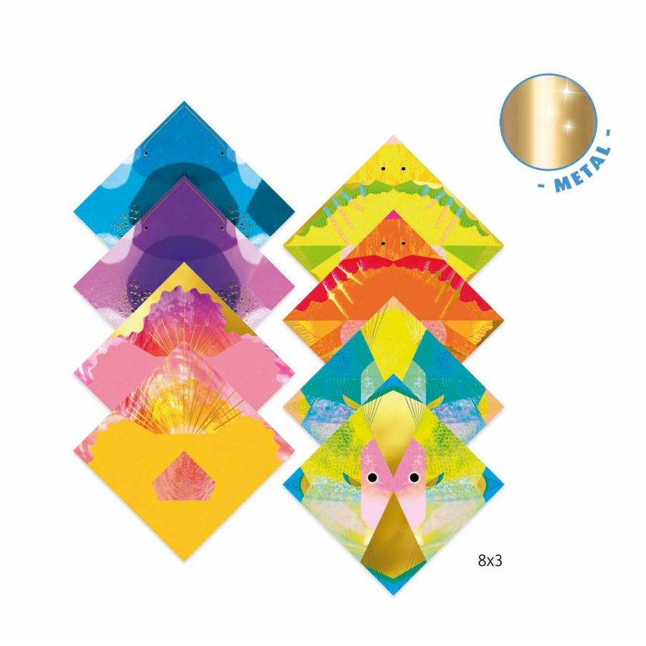 Djeco Sea Creatures Origami Paper Craft Kit Art &amp; Craft Djeco