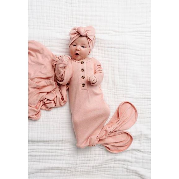 Lou Lou &amp; Company Piper Plush Knotted Gown Gown Lou Lou &amp; Company
