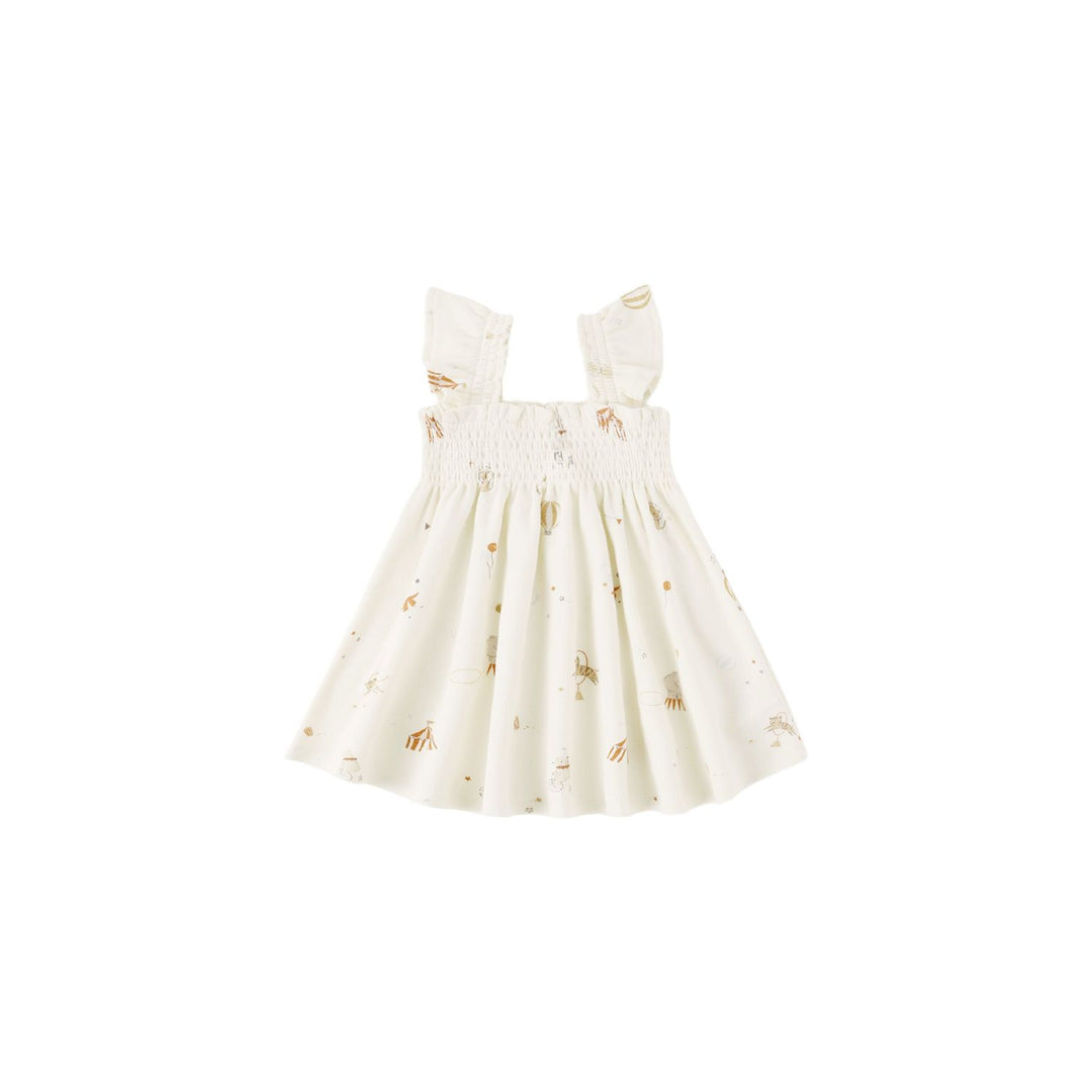 Quincy Mae Smocked Jersey Dress- Carnival Dresses Quincy Mae