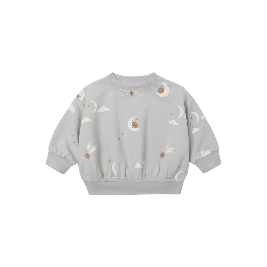 Quincy Mae Relaxed Sweatshirt - Sky Friends Tops &amp; Bottoms Quincy Mae