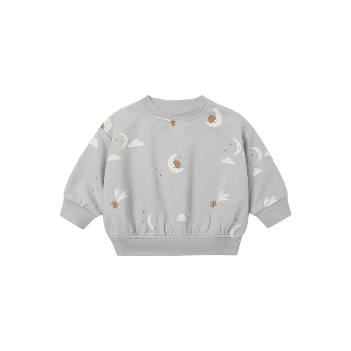Quincy Mae Relaxed Sweatshirt - Sky Friends Tops &amp; Bottoms Quincy Mae