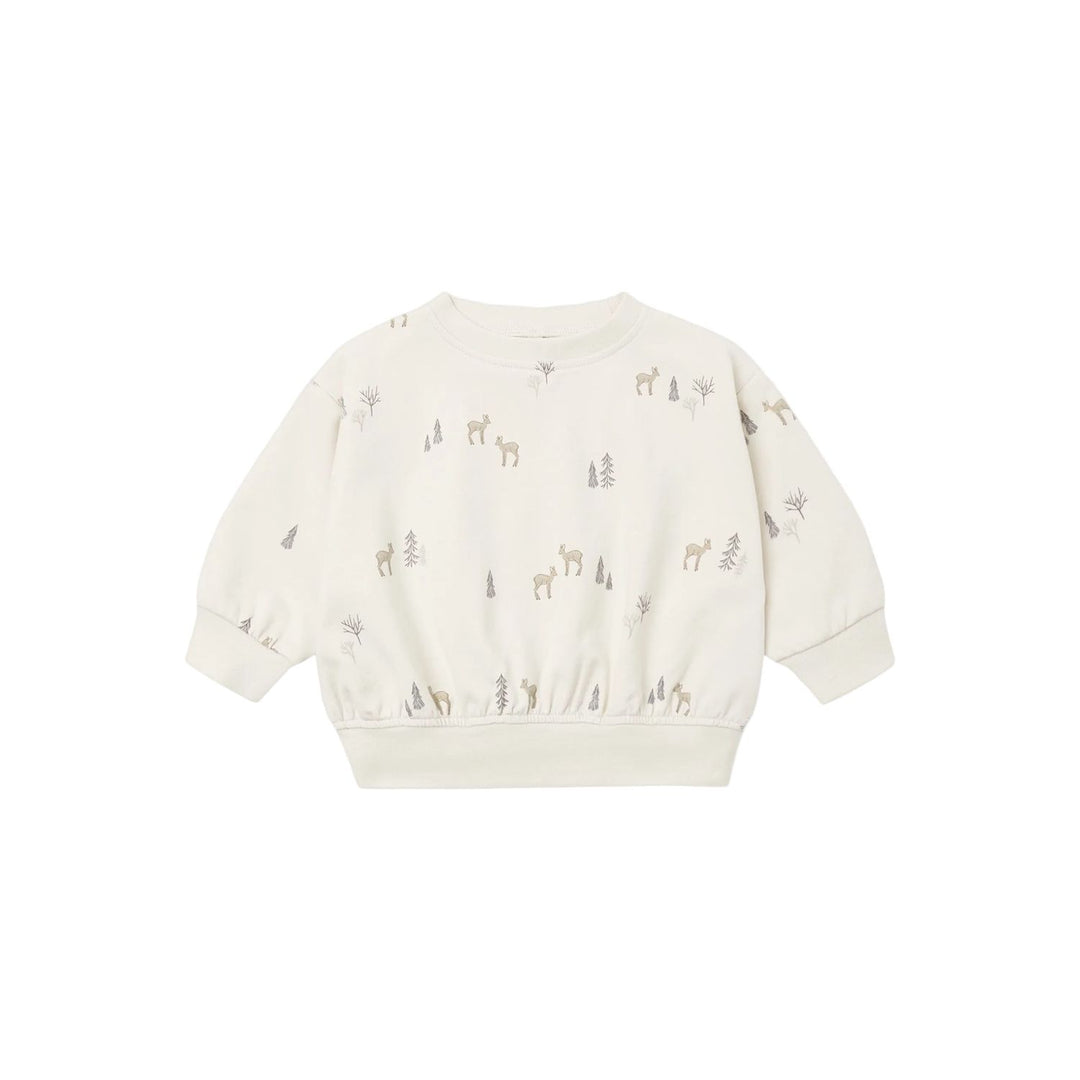 Quincy Mae Relaxed Sweatshirt - Deer Tops &amp; Bottoms Quincy Mae