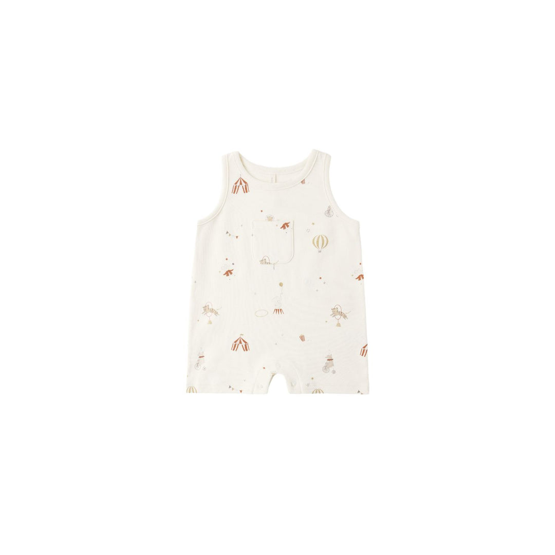 Quincy Mae Sleeveless One-Piece Carnival Romper Quincy Mae