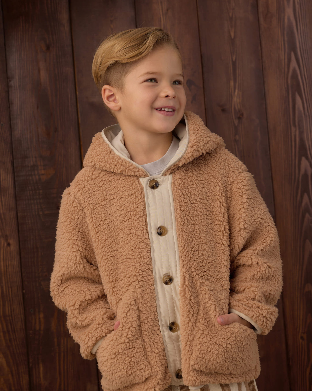 Rylee + Cru Lodge Jacket Fawn