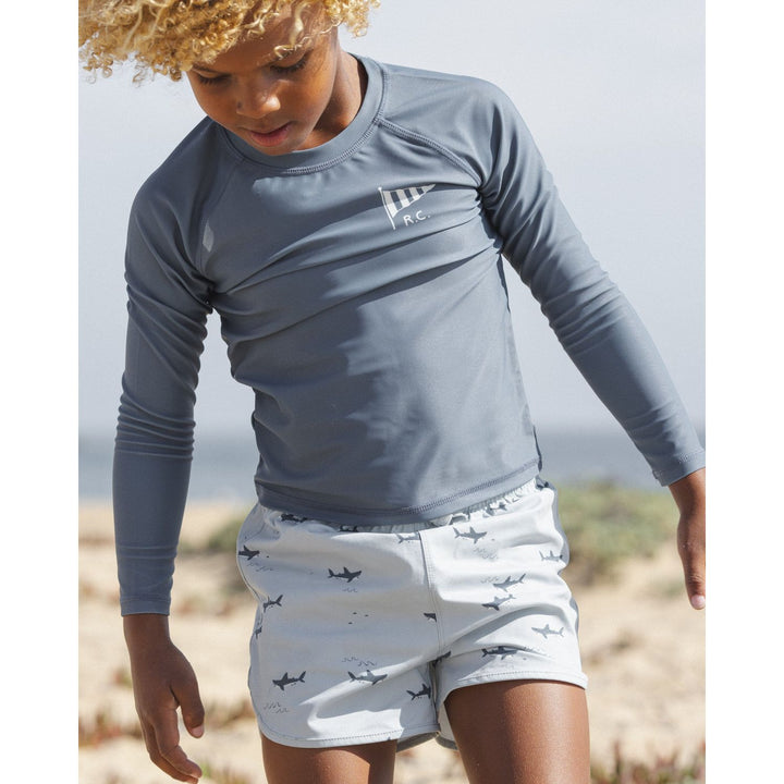 Rylee + Cru Swim Trunk - Sharks Swimwear Rylee + Cru
