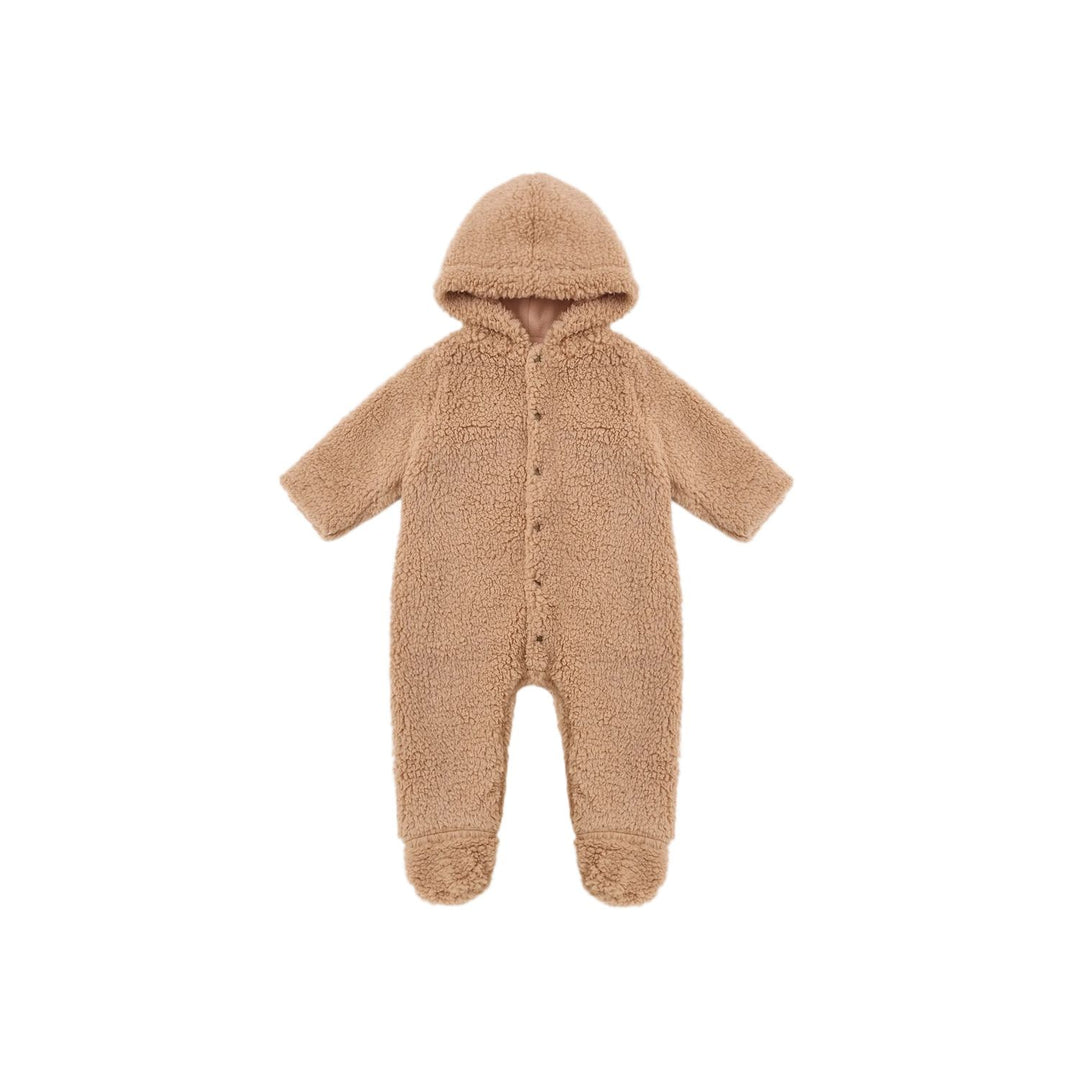 Rylee + Cru Fleece Jumpsuit Fawn Jumpsuit Rylee + Cru