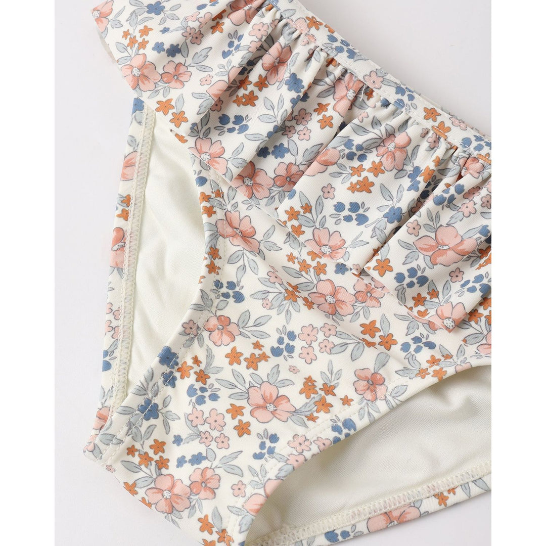 Rylee + Cru Rashguard Girls Set - Flower Fields Swimwear Rylee + Cru