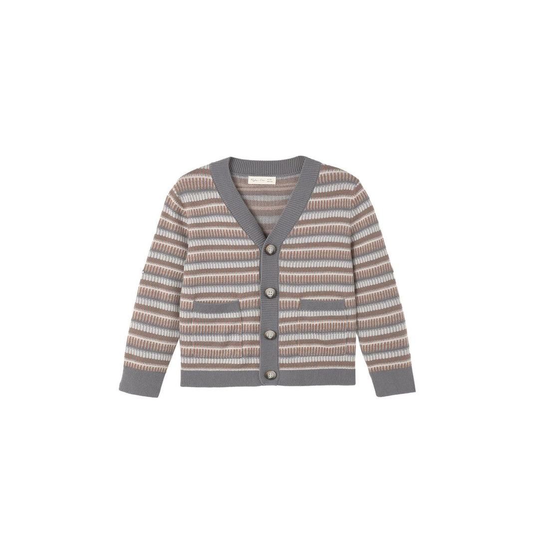 Rylee + Cru Wynn Cardigan Multi Stripe Tops & Bottoms Rylee + Cru