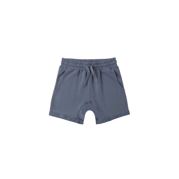 Rylee + Cru Long Relaxed Short- Marine Shorts Rylee + Cru 6-12M
