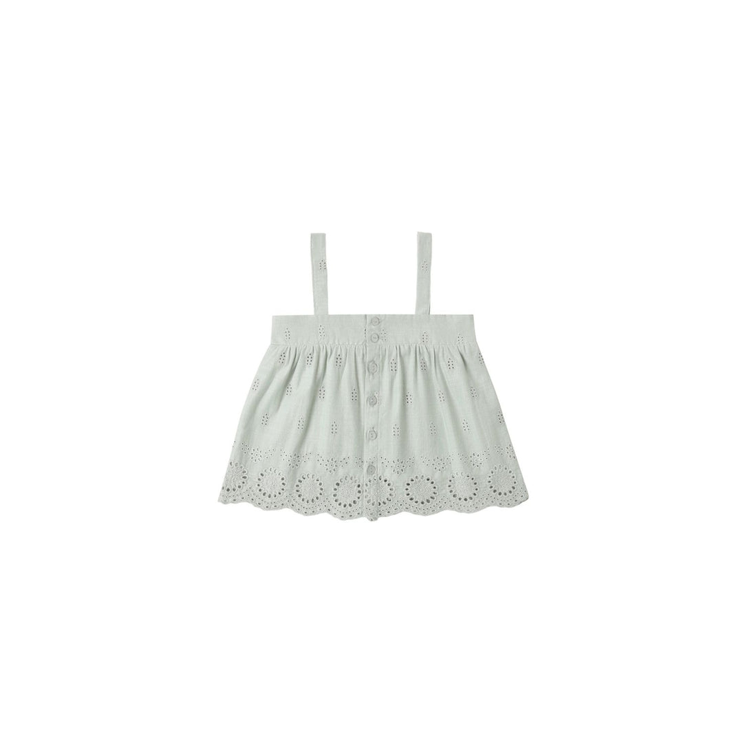 Rylee + Cru Swing Top Seafoam Tops & Bottoms Rylee + Cru