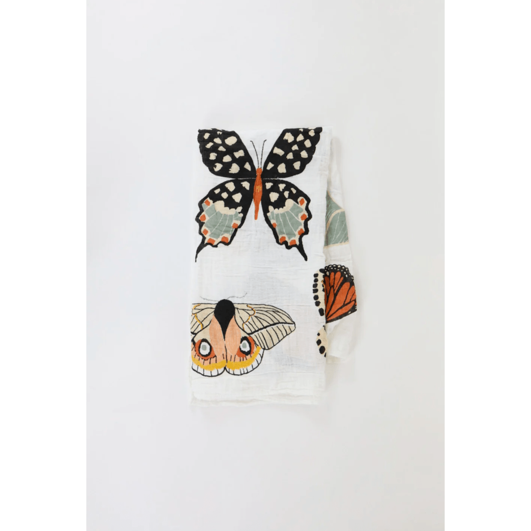 Clementine Kids Butterfly Collector Swaddle Swaddles &amp; Blankets Clementine Kids   