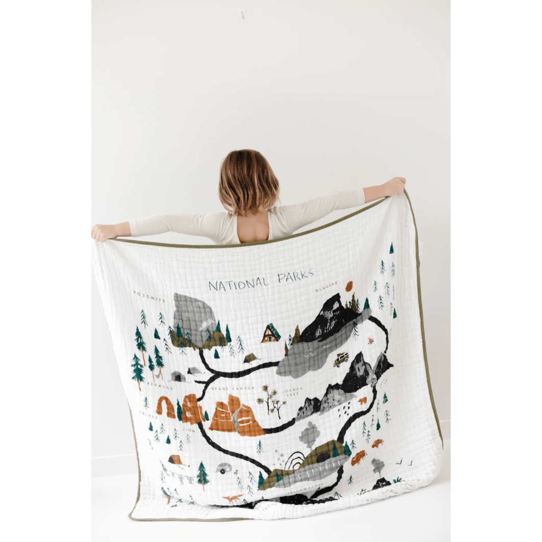 Clementine Kids National Parks Quilt Swaddles &amp; Blankets Clementine Kids   