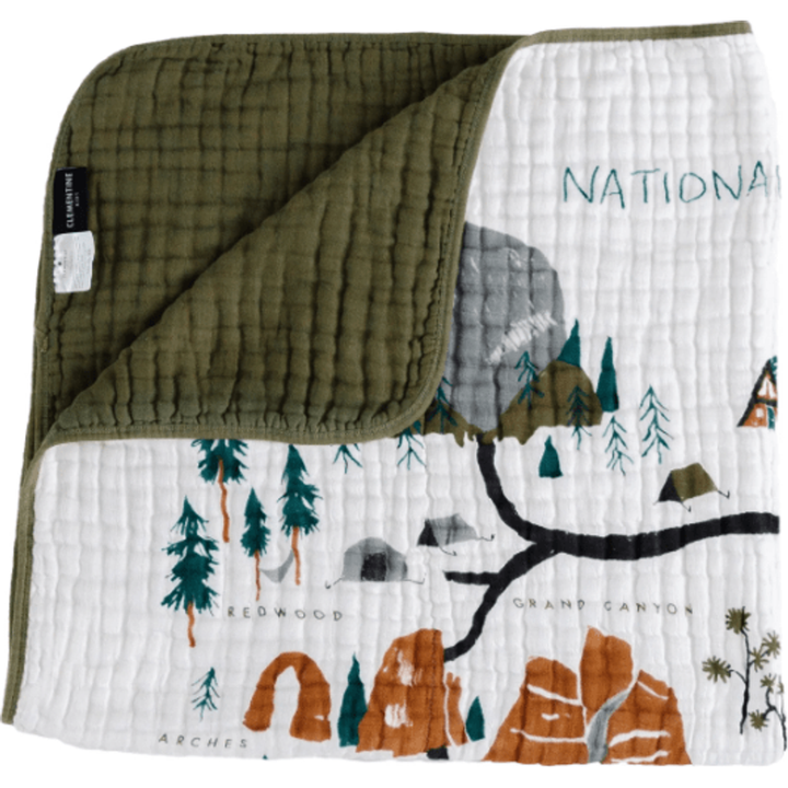 Clementine Kids National Parks Quilt Swaddles &amp; Blankets Clementine Kids   
