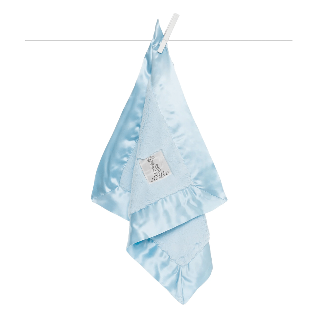 Little Giraffe Luxe Blanky Swaddles &amp; Blankets Little Giraffe Blue  