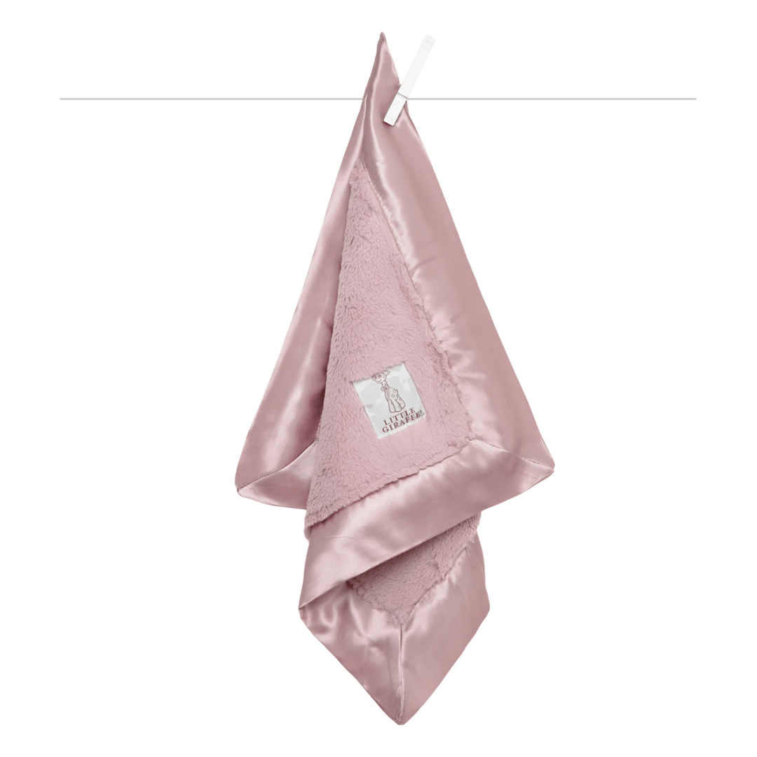Little Giraffe Luxe Blanky Swaddles &amp; Blankets Little Giraffe Dusty Pink  