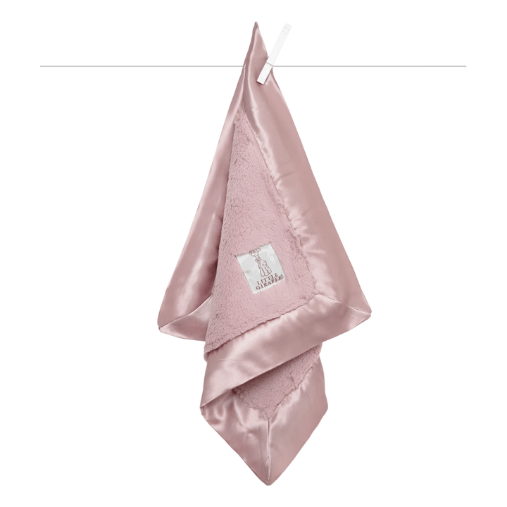 Little Giraffe Luxe Blanky Swaddles &amp; Blankets Little Giraffe Dusty Pink  