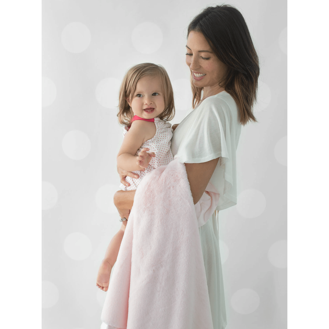Little Giraffe Posh Mink Baby Blanket Swaddles &amp; Blankets Little Giraffe   