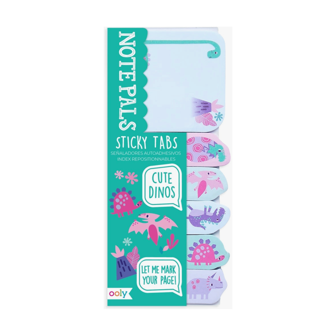 Ooly Note Pads Sticky Tabs- Cute Dinos Sticky Notes Ooly