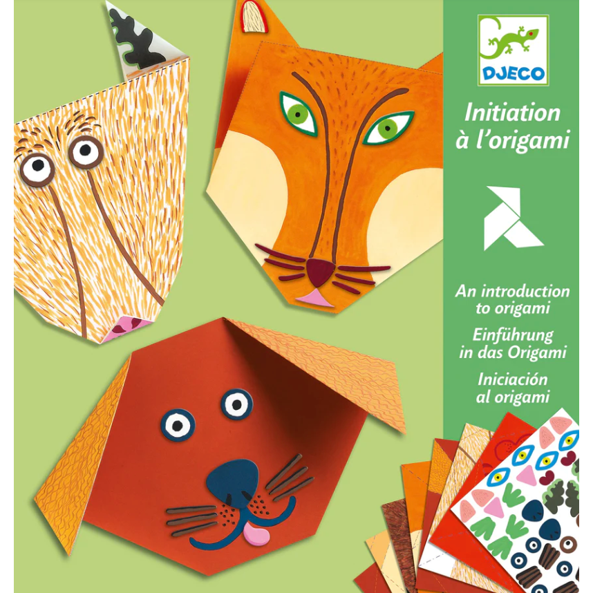 Djeco Animal Origami Paper Craft Kit Art & Craft Djeco
