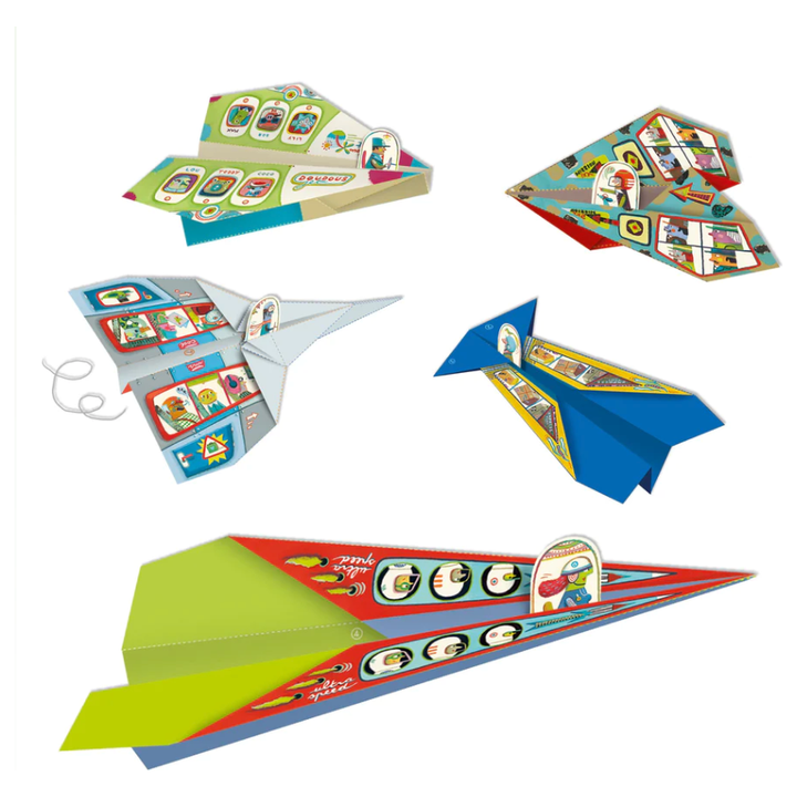 Djeco Planes Origami Paper Craft Kit Art &amp; Craft Djeco