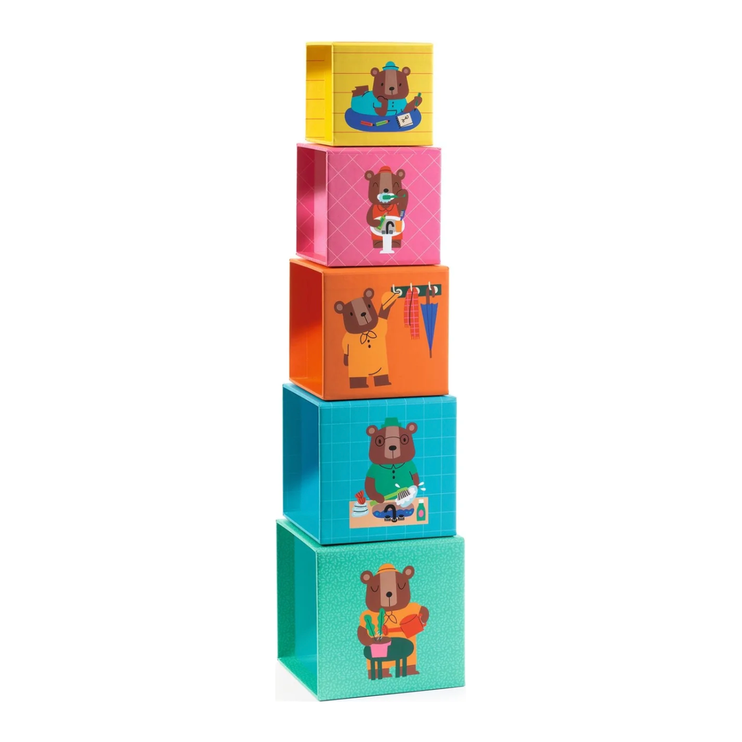 Djeco Blocks &amp; Towers TopaniHouse Sorting &amp; Stacking Toys Djeco