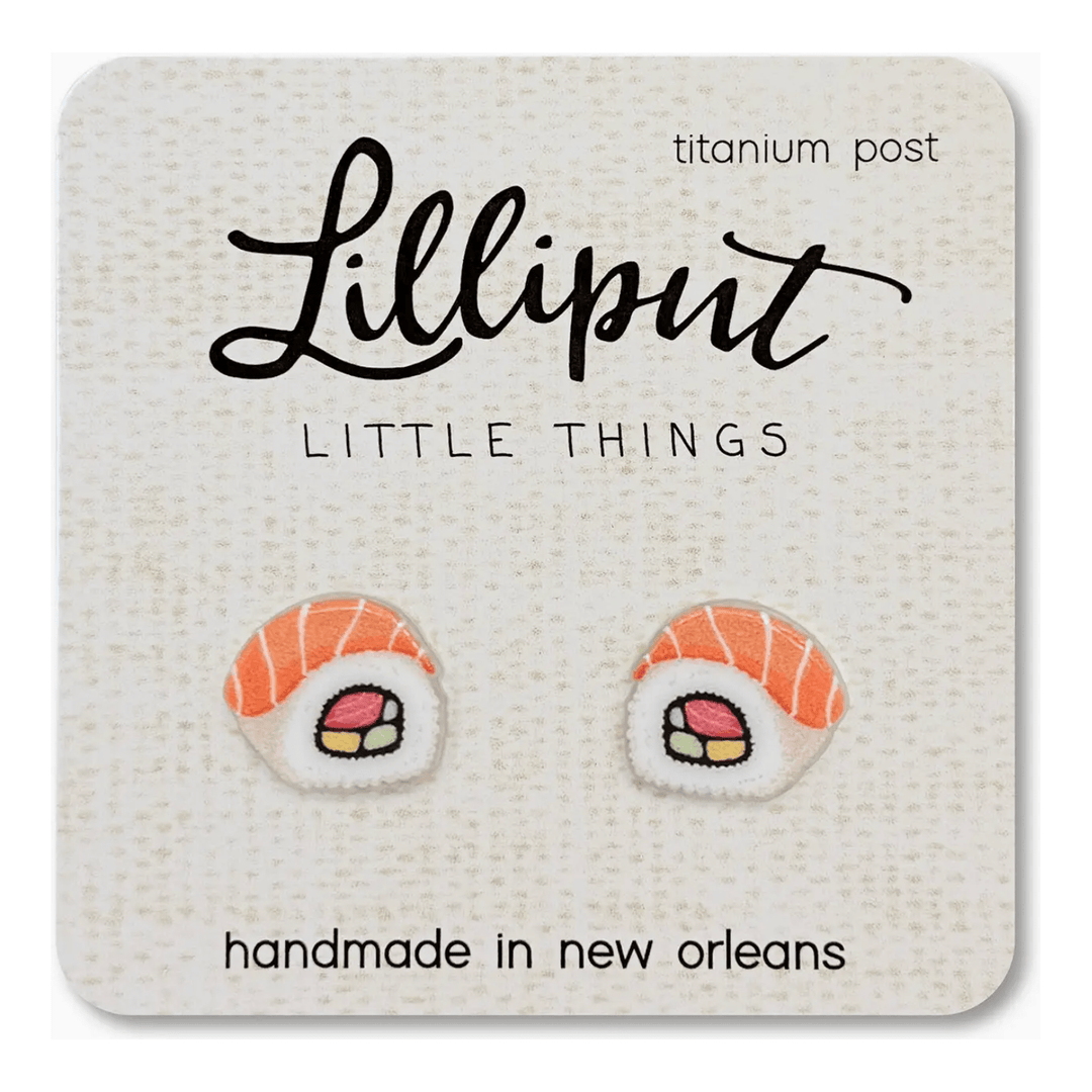 Lilliput Little Things Sushi Earrings Apparel Accessories Lilliput Little Things   