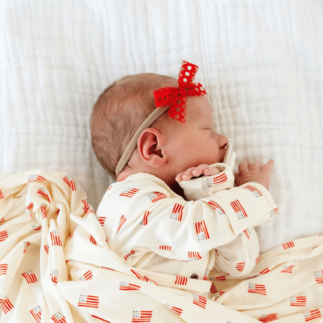 Lou Lou &amp; Company Mini Lace Bow Headband Headband Lou Lou &amp; Company   