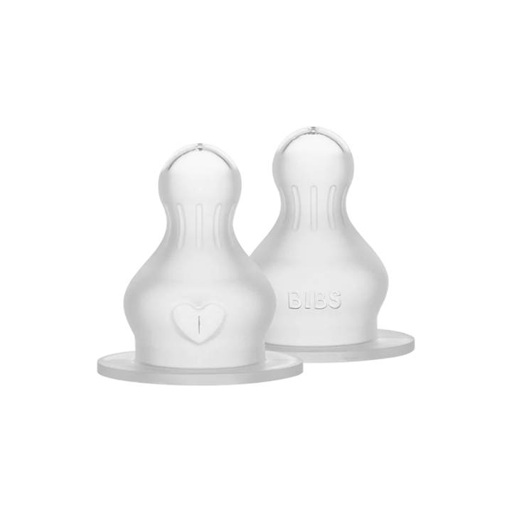 Bibs Bottle Silicone Nipple Replacement- 2 Pack Bottles &amp; Sippies BIBS USA