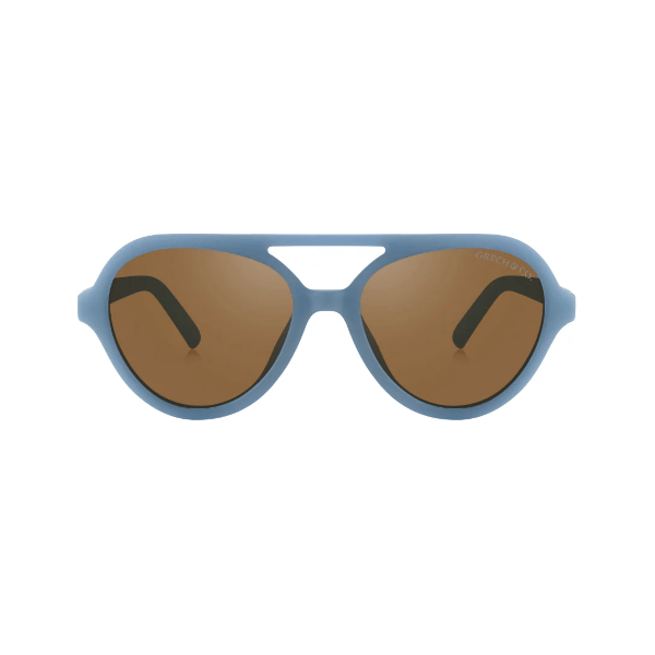 Grech &amp; Co Aviator Polarized Sunglasses- Desert Teal Sunglasses GRECH &amp; CO. 0-2 Years