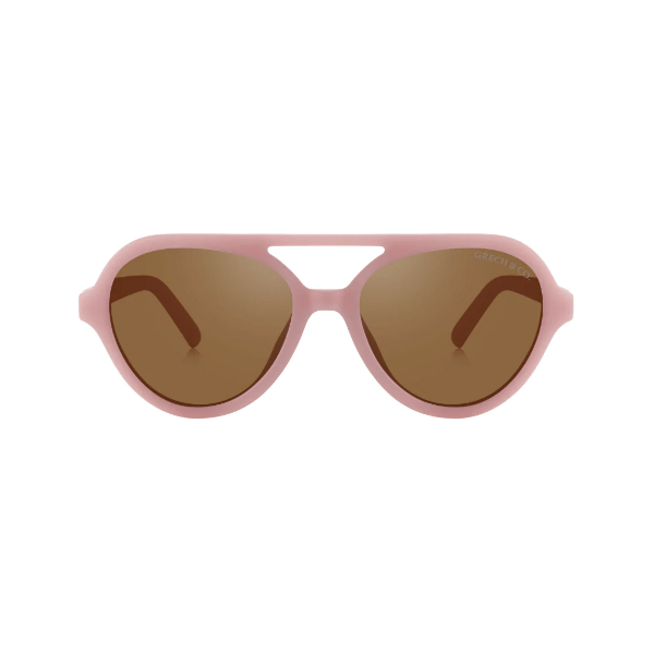 Grech &amp; Co Aviator Polarized Sunglasses- Heather Rose Sunglasses GRECH &amp; CO. 0-2 Years