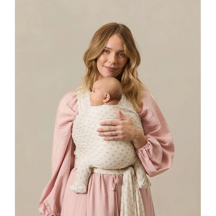 Solly Baby Wrap- Blush Floret Baby Carriers Solly Baby