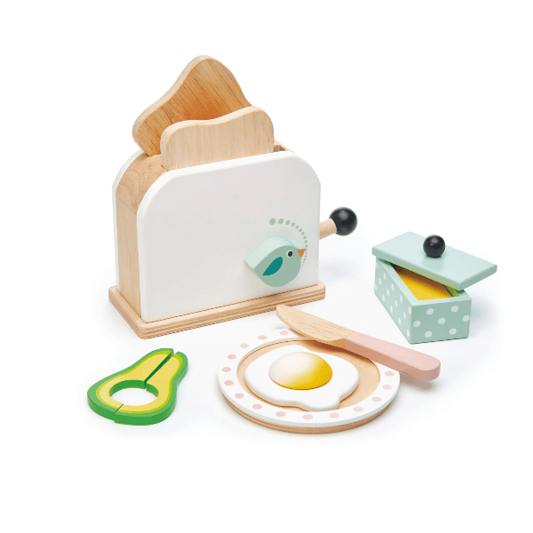 Tender Leaf Breakfast Toaster Set Toddler And Pretend Play Tender Leaf Toys