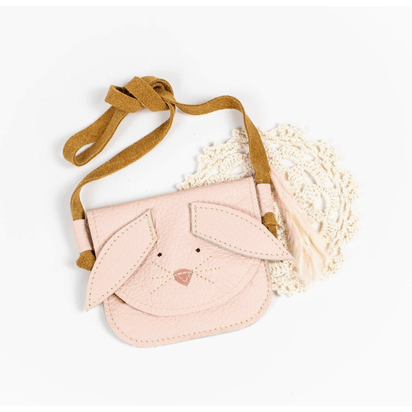 Starry Knight Leather Purse- Pink Bunny Bags Starry Knight Designs
