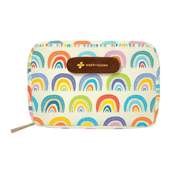 First Aid GoKit- Sunny Rainbow, 130 Pieces Sun &amp; Insect Protection Keep>Going First Aid
