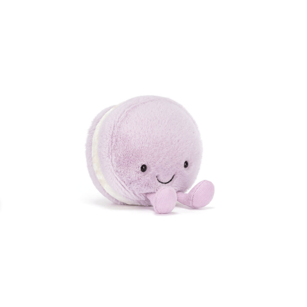 Jellycat Amuseables May Macaron- Lavender Amuseable Jellycat