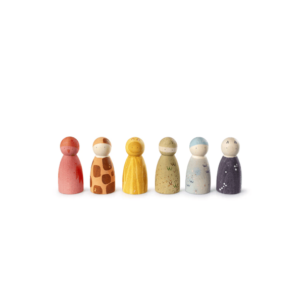 Grapat Play Set The Animal Crew Wooden Toys Grapat
