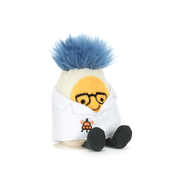 Jellycat Amuseables Boiled Egg Scientist Outfit Space Jellycat