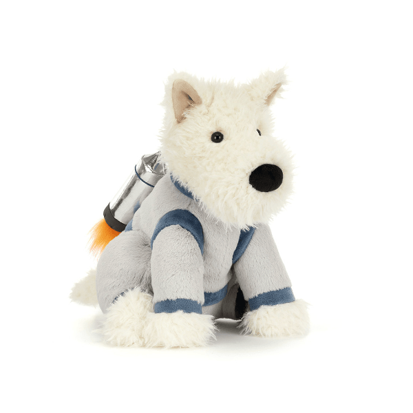 Jellycat Munro Scottie Dog Space Outfit Space Jellycat