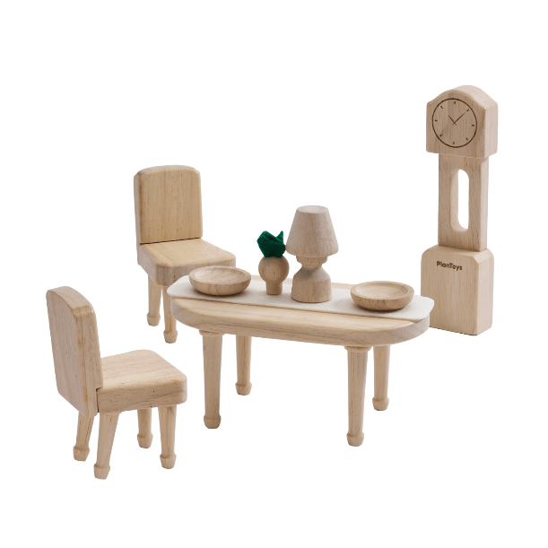 Plan Toys Victorian Dining Room Set Dollhouses and Access. Plan Toys