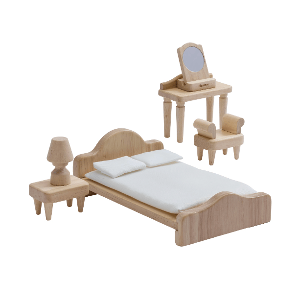 Plan Toys Victorian Bedroom Set Dollhouses and Access. Plan Toys