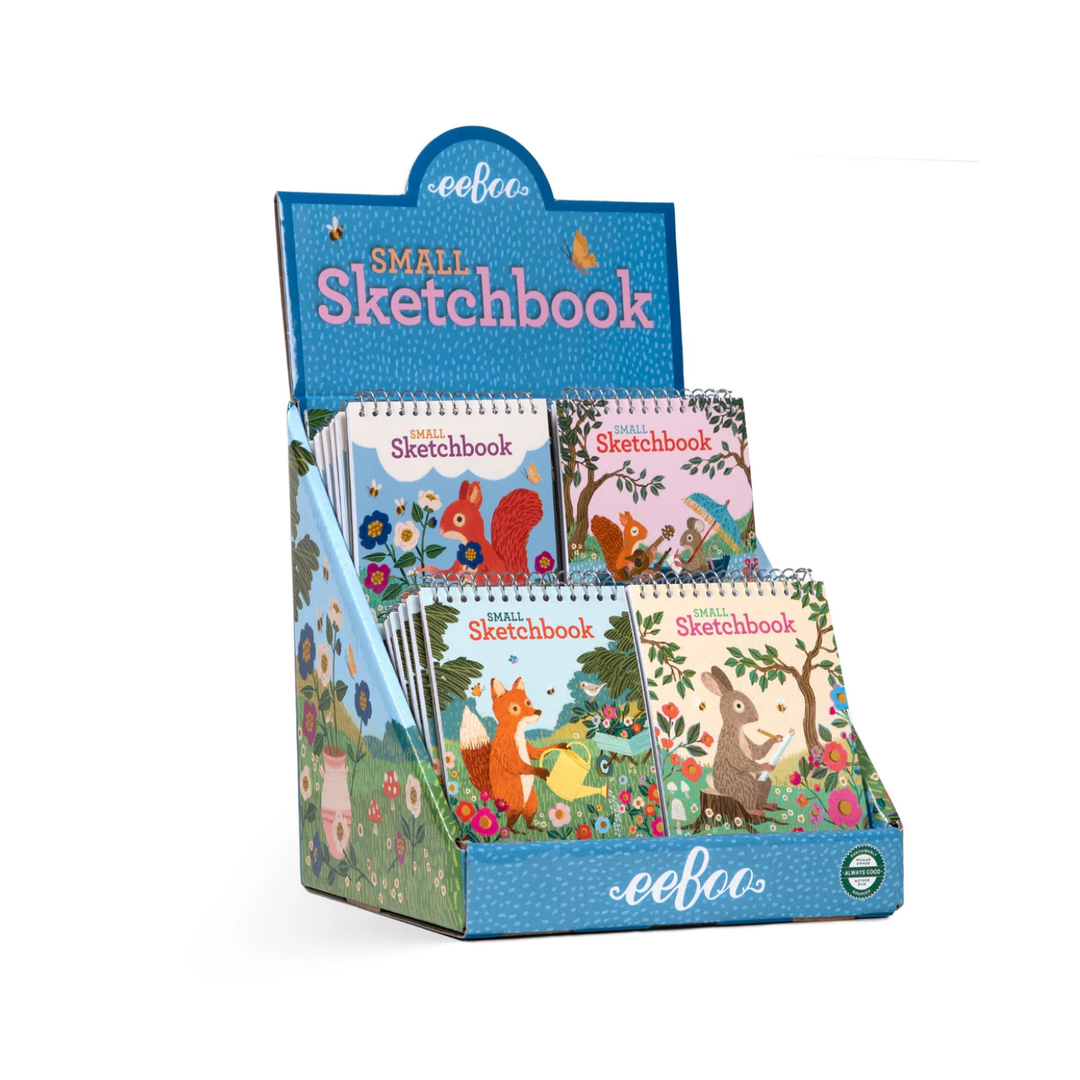 eeBoo Victoria's Garden Small Sketchbooks Sketchbook eeBoo