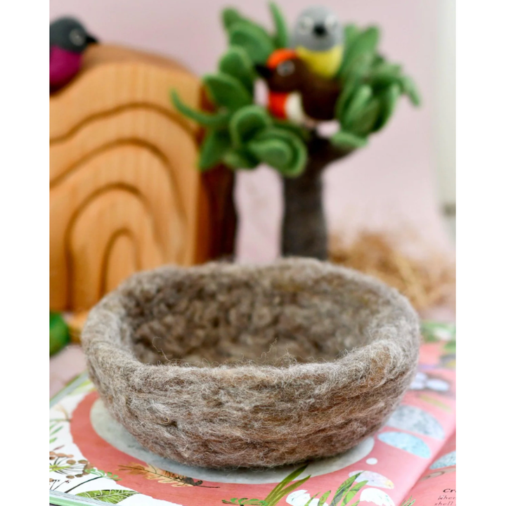 Tara Treasures Felt Birds Nest Felt Toy Tara Treasures