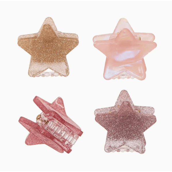 Rockahula Shimmer Stars Claw Clips- 4 Pack Hair clip Rockahula