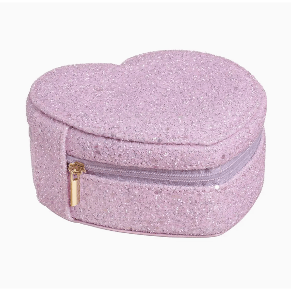 Rockahula Enchanted Glitter Heart Jewelry Box Jewelry Box Rockahula