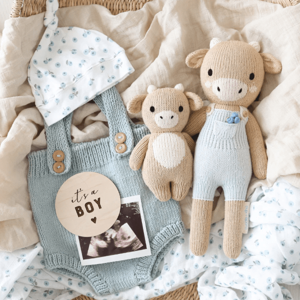 Cuddle + Kind Asher the Cow 13" Dolls Cuddle + Kind