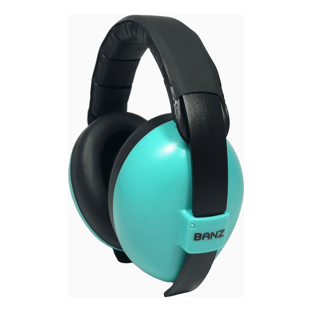 Banz Baby Earmuffs Hearing Protection BANZ Carewear for Kids Lagoon
