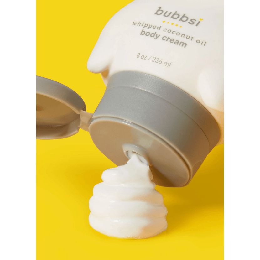 Bubbsi Whipped Coconut Oil Body Cream Natural Toiletries Bubbsi