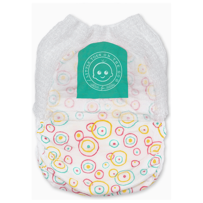 Products on the Go- Small Little Toes Natural Disposable Swimmy Diapers 2 Pack Swim Diapers &amp; Potty Learning Products on the Go