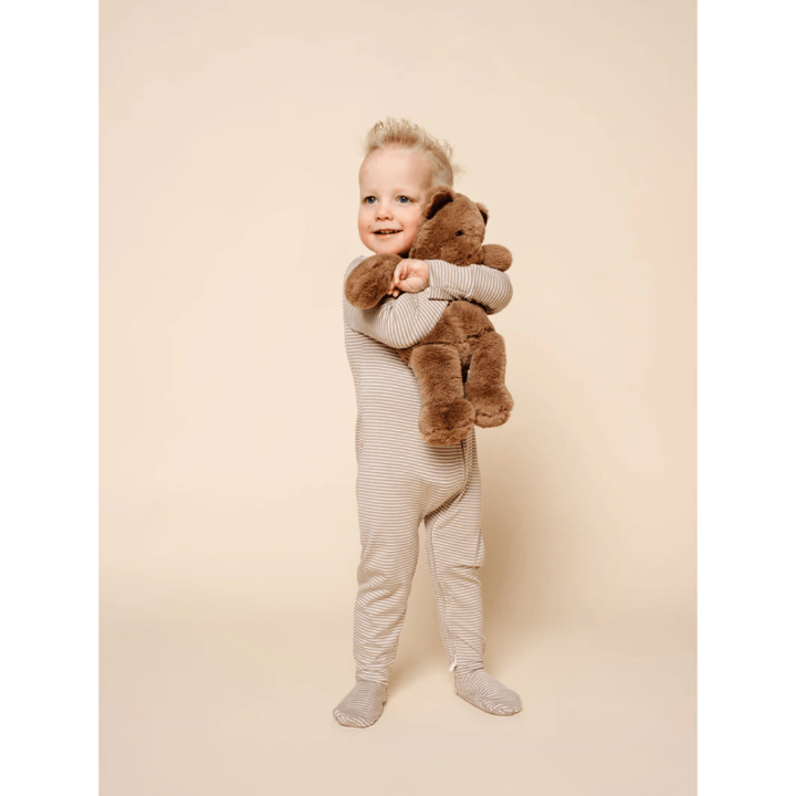 Lou Lou &amp; Company Zippered Footie- Banks Footie Lou Lou &amp; Company