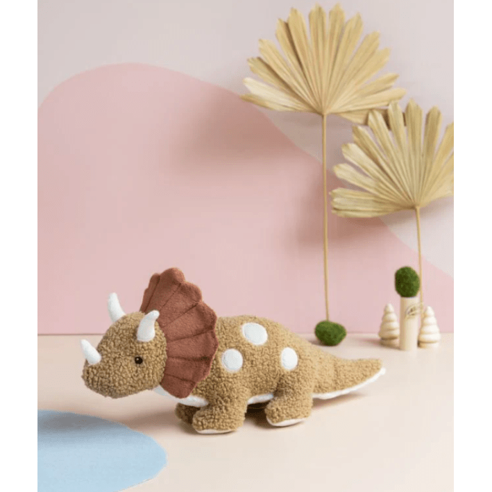 Nana Huchy Thomas the Triceratops- Brown, Large Dragons &amp; Dinos Nana Huchy